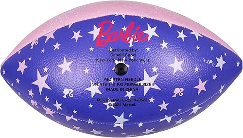 Miniatura 5 de Capelli Sport Barbie - Balón de fútbol juvenil brillante, tamaño 6, multicolor