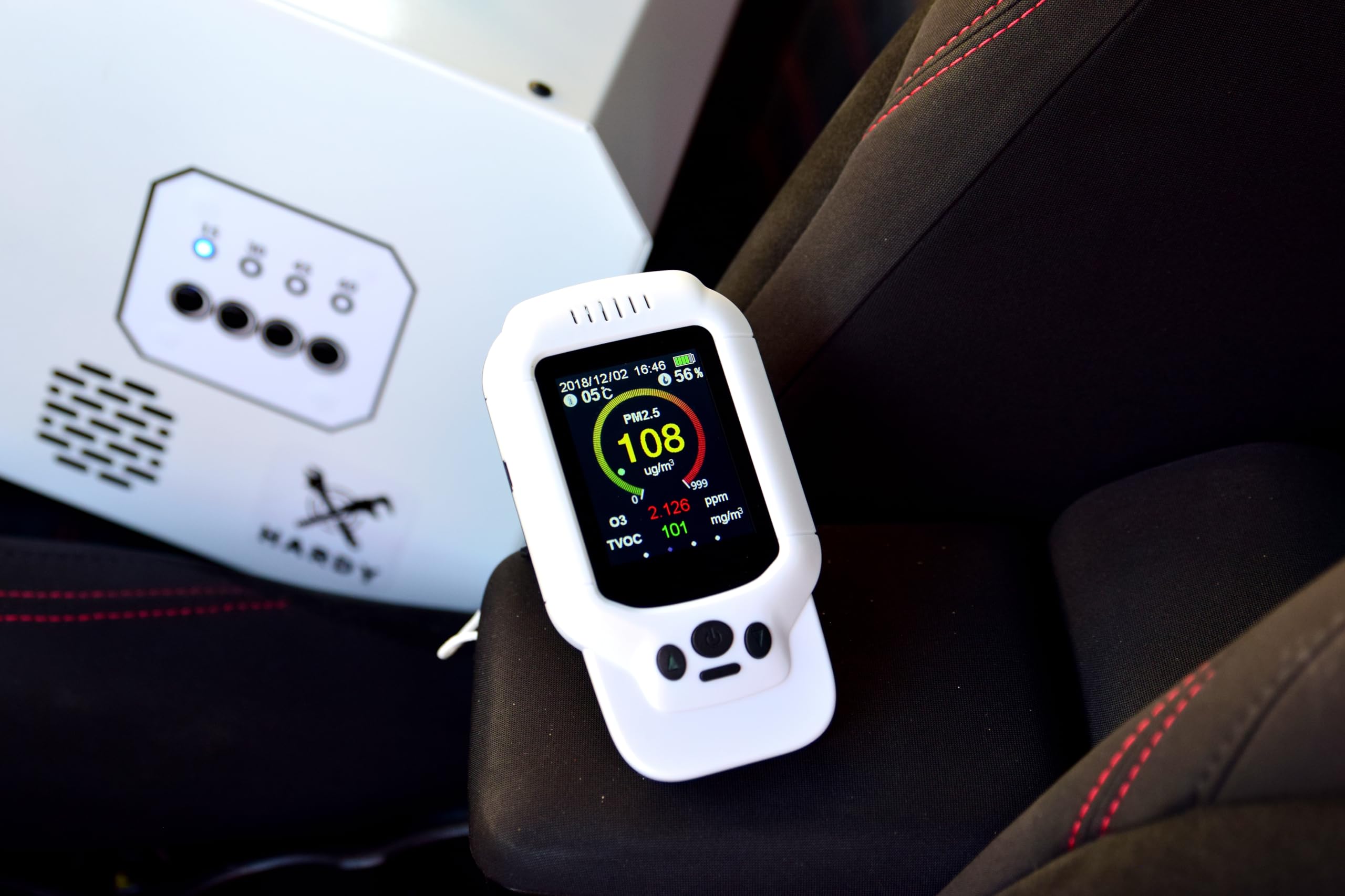 Przenośny detektor stężenia ozonu, PM2.5, PM1.0, PM10, TVOC Hardy Tools OZ-550