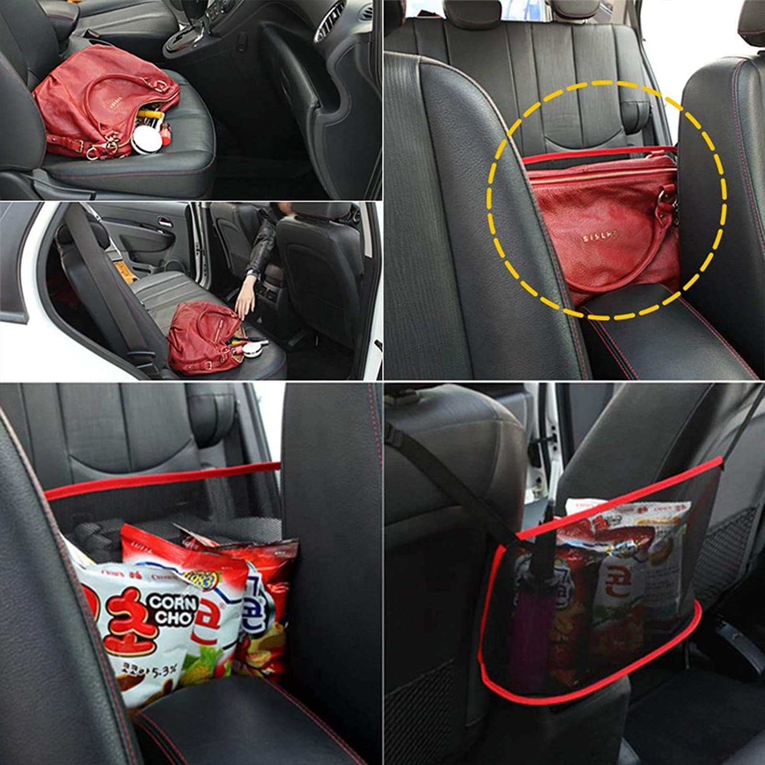 Handbag Between Backseat Included Upgraded Image