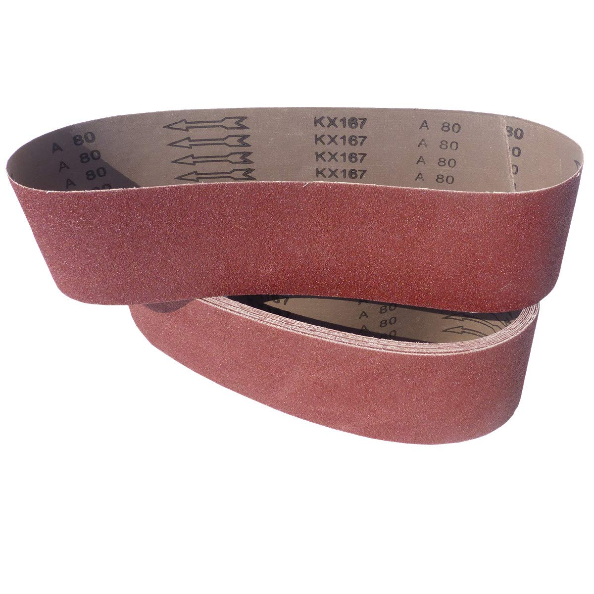 Bandas de lija (5 unidades, 100 x 915 mm, grano P240)