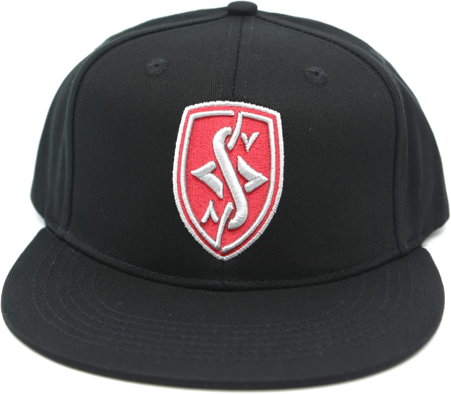 Silvia Logo - Baseball Hat - Red Flat Brim