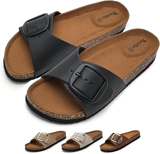 Torotto Mules, Women's Sandals, Slippers, Comfortable, Adjustable Buckle 41 EU One…