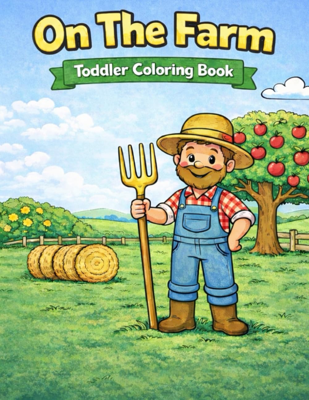 On The Farm: Toddler Coloring Book (The Little Hands Coloring Series)