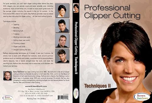 Miniatura 2 de Professional Clipper Cutting Techniques II - Master Precision Clipper Cuts With Expert Techniques - Award Winning Instructional DVD - Professional