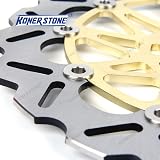 Front Brake Discs for Harley Davidson FXSTC 1584 SOFTAIL CUSTOM 2008-2009/FLS 1690 SOFTAIL SLIM 2012-2014 Brake Disk Motorcycle Accessories - 2