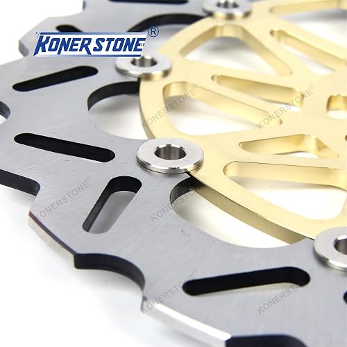 Front Brake Discs for Harley Davidson FXSTC 1584 SOFTAIL CUSTOM 2008-2009/FLS 1690 SOFTAIL SLIM 2012-2014 Brake Disk Motorcycle Accessories - 2