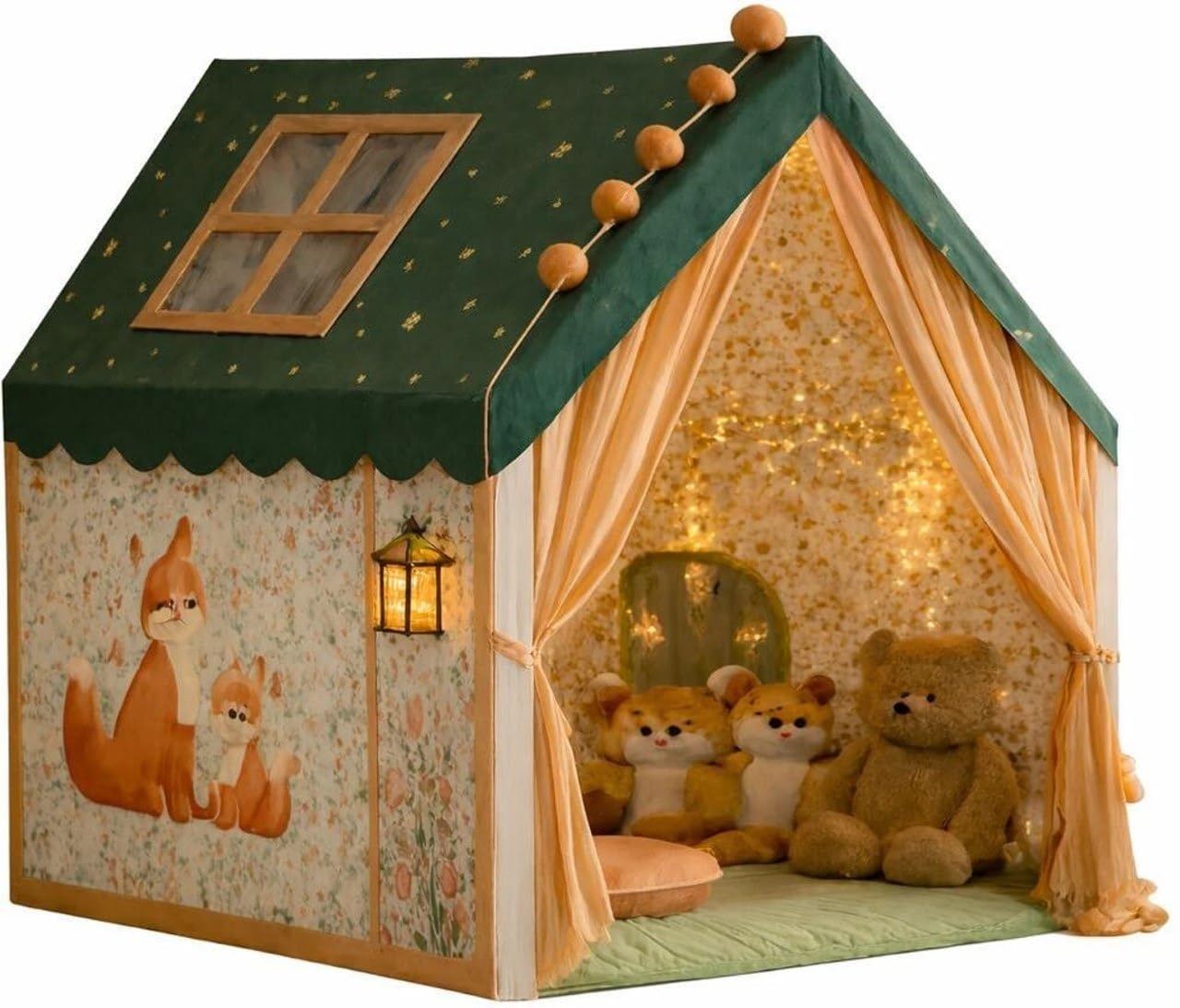 Kids Play Tent House - Colorful & Foldable! -4