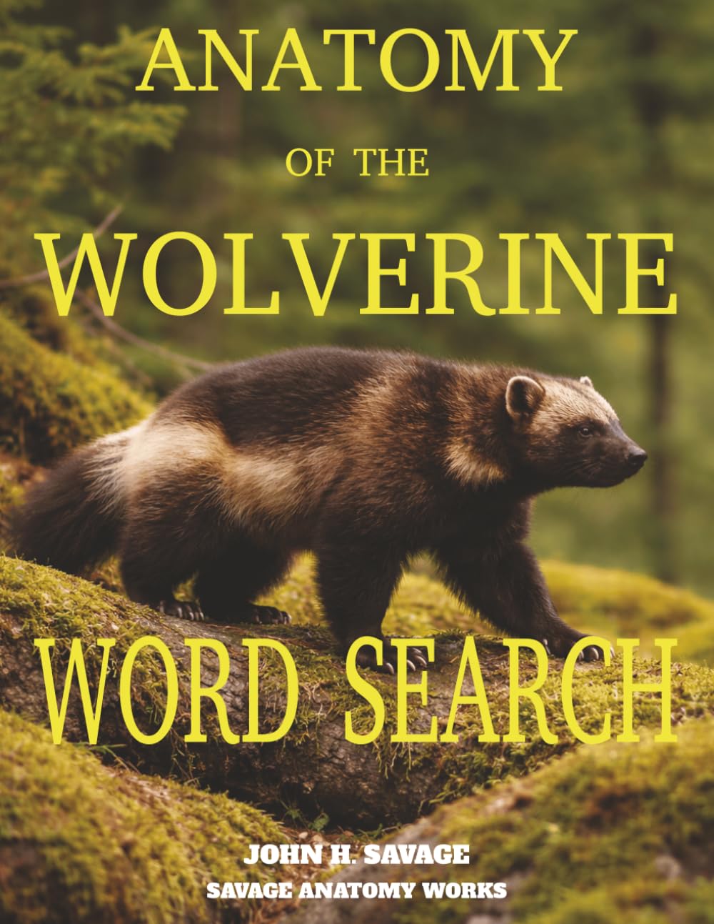 ANATOMY OF THE WOLVERINE WORD SEARCH: WOLVERINE ANATOMY AND PHYSIOLOGY (Savage Anatomy)