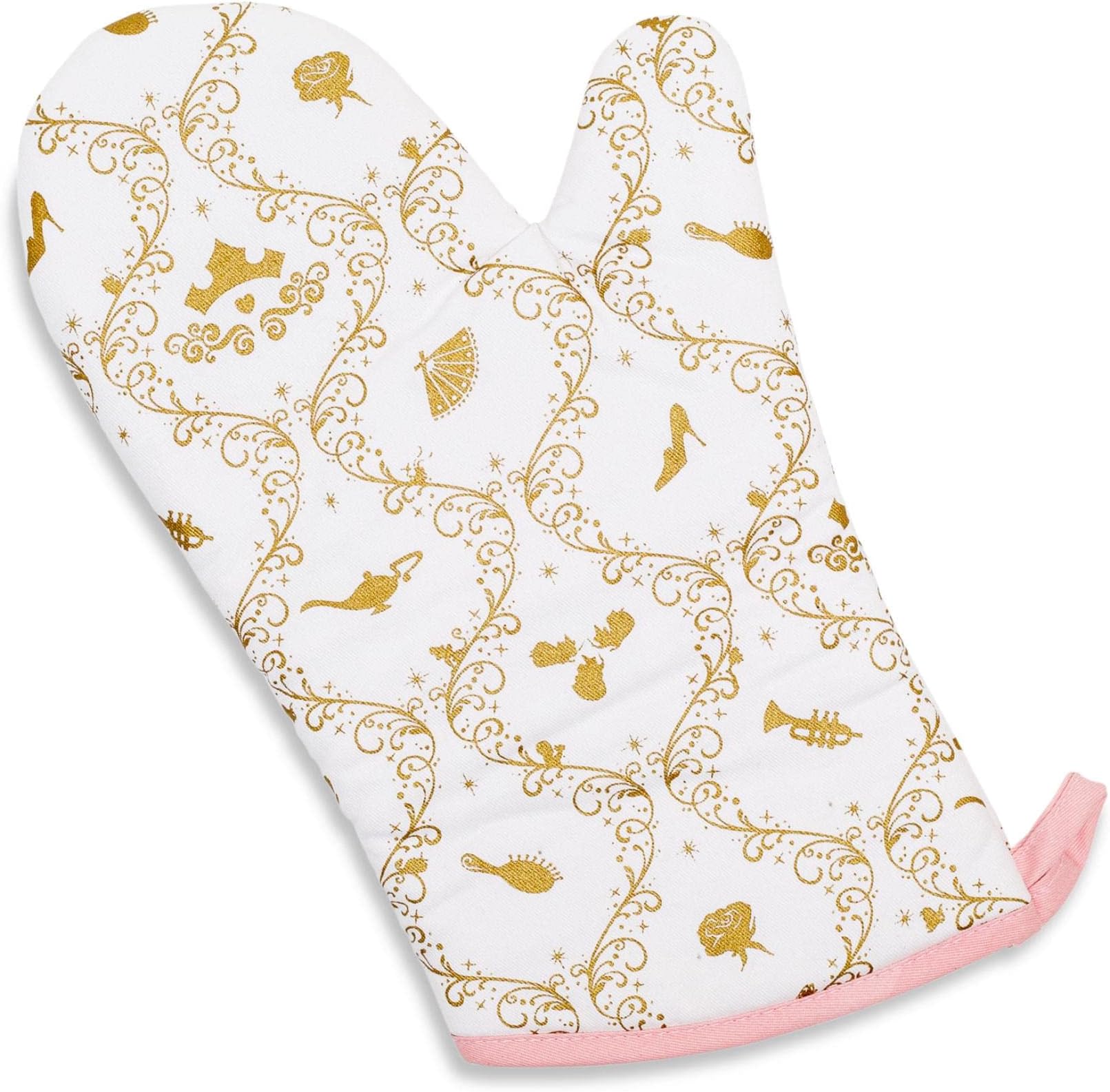 2-Pack Pot Holders Heat Resistant Kitchen Oven Mitts 7x9.8in For Oven Microwave Bbq Cute Leopard Print Pattern