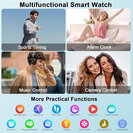 Smart Watch GPS, Answer/Make Call, 2.06