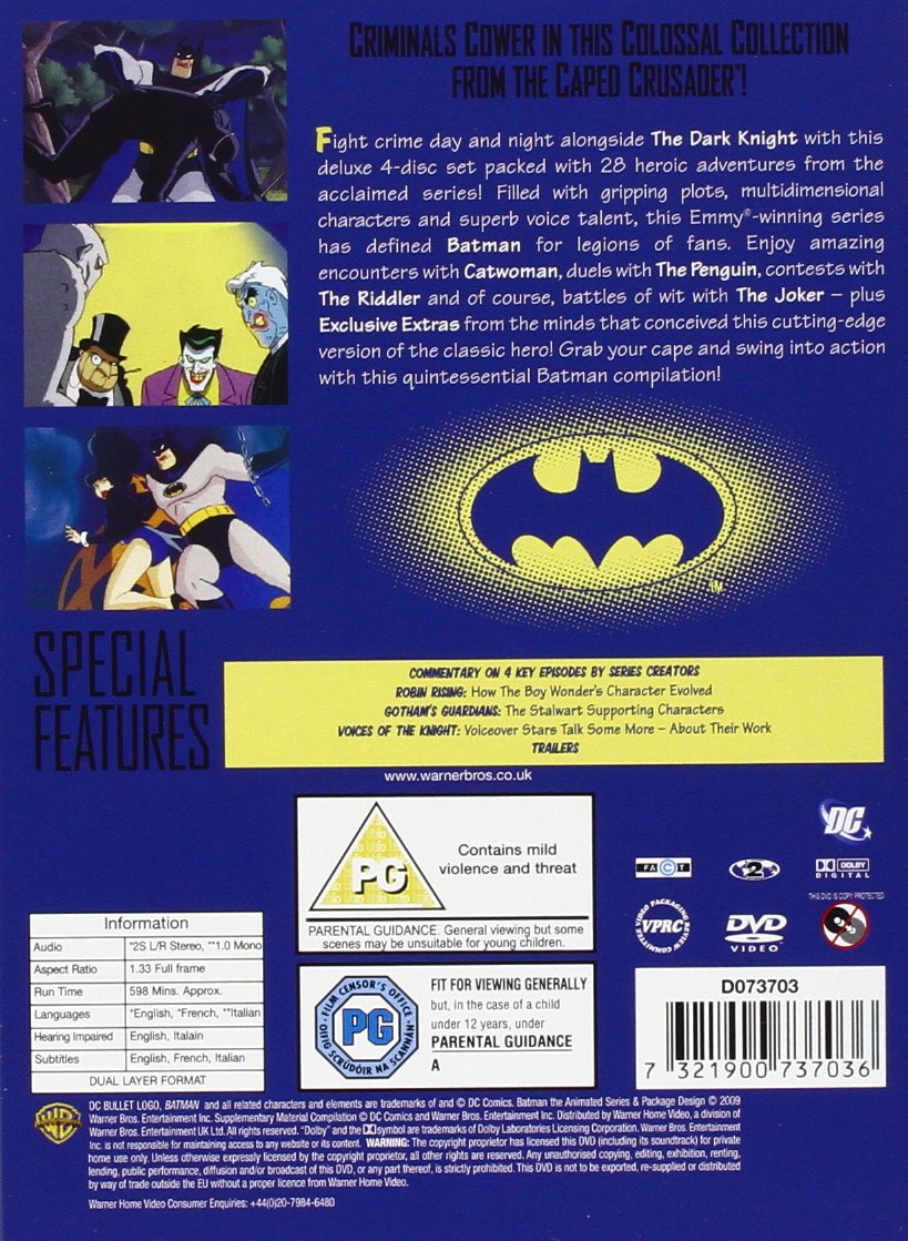 Batman: The Animated Series - Volume Two [DVD] [2006]