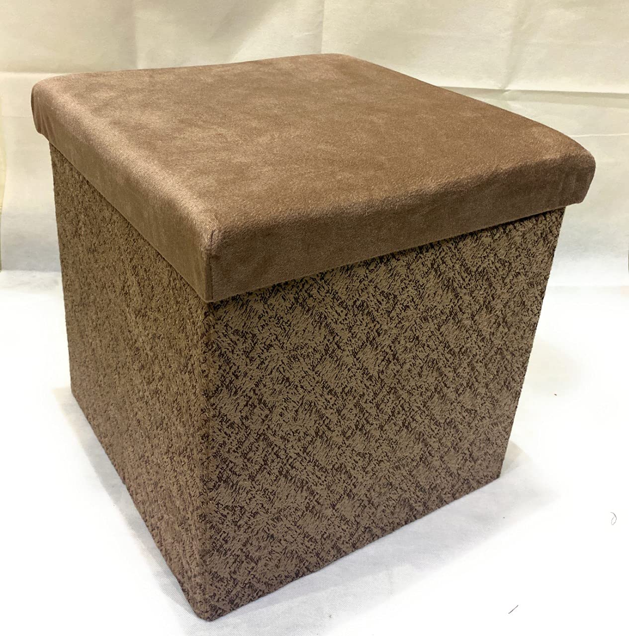 Samaaya Ⓡ Storage Ottoman Cube Folding Ottomans with Storage Foot Rest