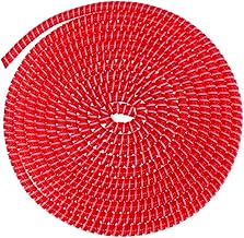 Spiral Cable Protector, Chargers Cable Protector Data Cable Protective Sleeve, Headphone Saver, Charger Protective Cover for Phone USB Prevent Pets from Biting The Cable (Red)