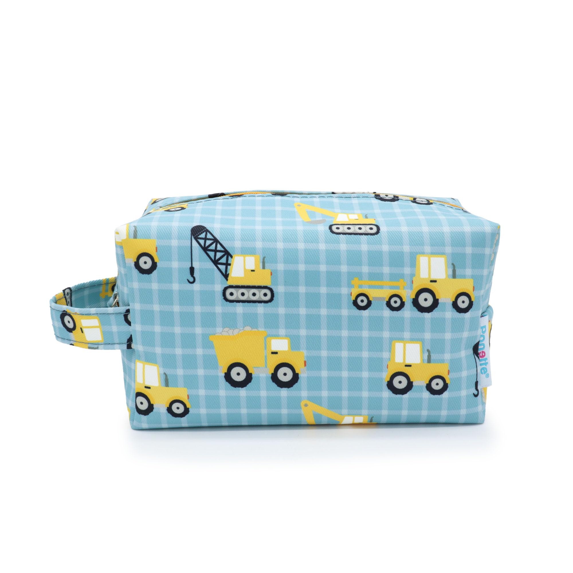 PONETTE - Neceser Infantil en Tejido Violeta con Estampado de Princesas, Unicornios, Arcoíris, Estrellas y Flores, Niño, Niña, Viaje, Estuche, Bolsa, Piscina, Colegio, Campamento, Marca Española — view 13
