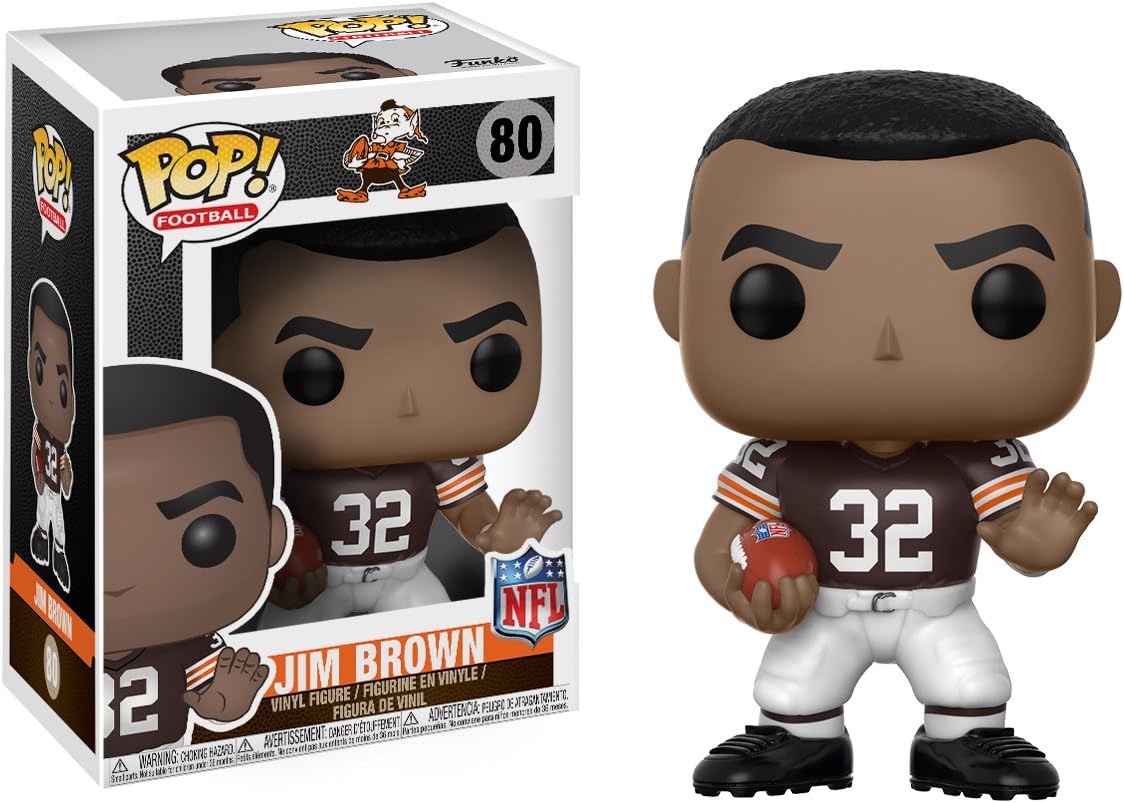 Funko POP NFL: Jim Brown (Browns Home) Collectible Figure