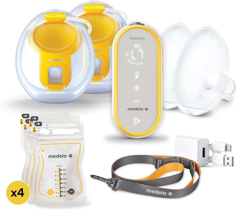 Extractor de leche eléctrico manos libres Freestyle de Medela | Usable | 1ct