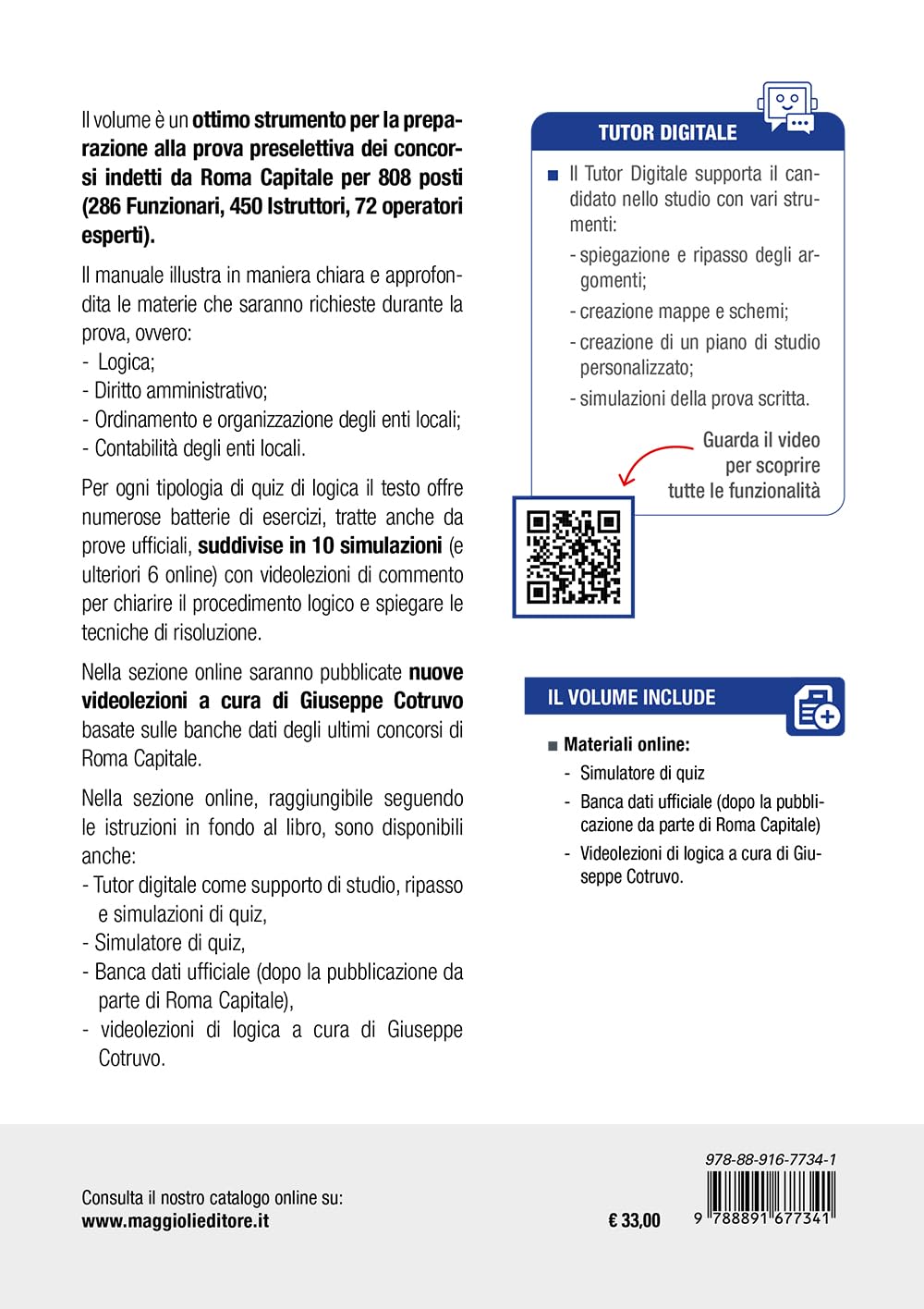 Concorso Roma Capitale - 808 Funzionari Istruttori e Operatori esperti. Prova preselettiva per tutti i profili