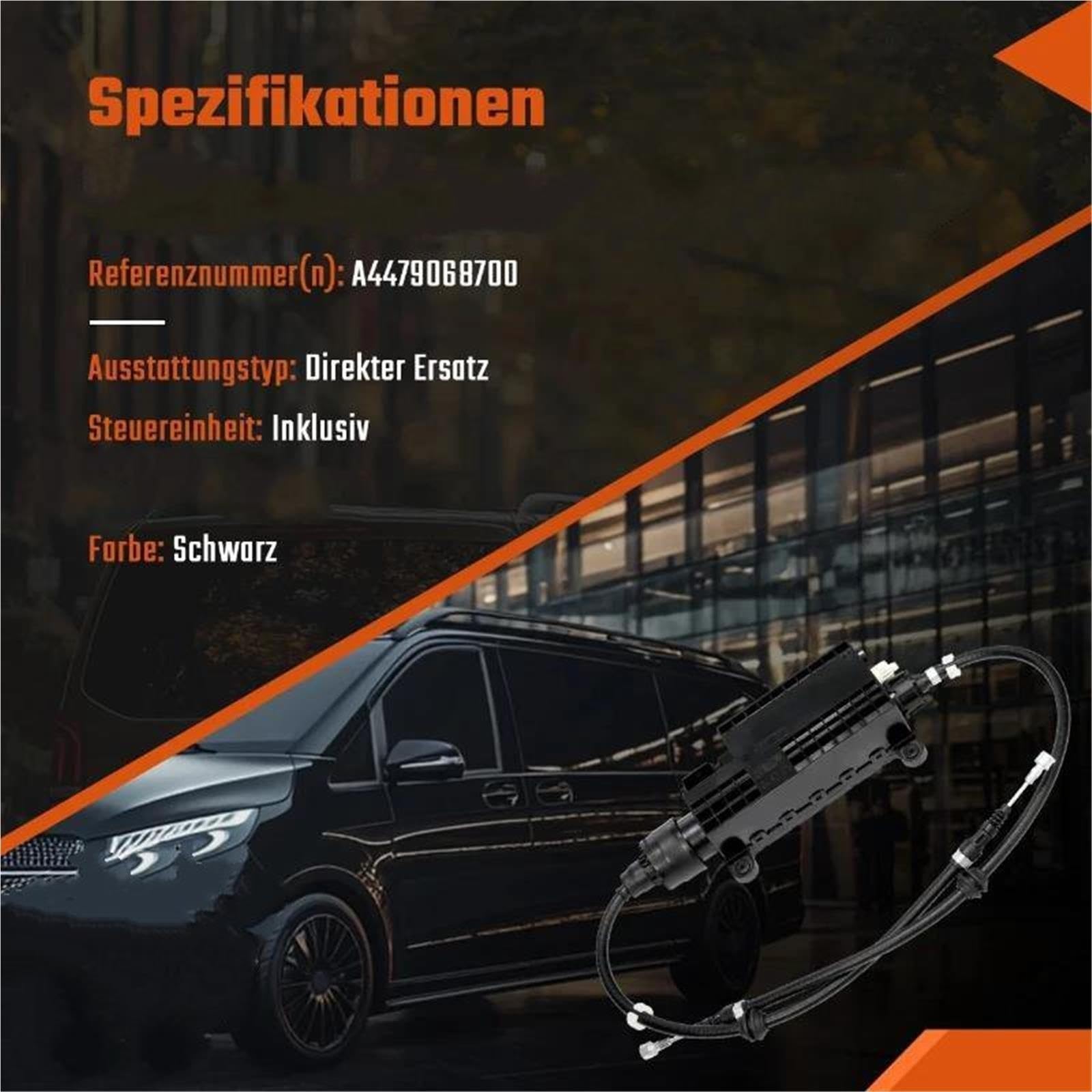 Attuatore Freno Stazionamento Per Benz Classe V A Mano Per Vito W447