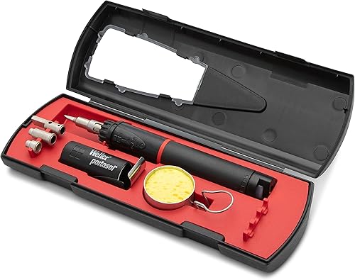 Weller P2KC kit con soldador de butano inalámbrico profesional con auto encendido