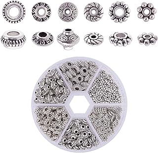 Excefore Antique Silver Spacer Beads