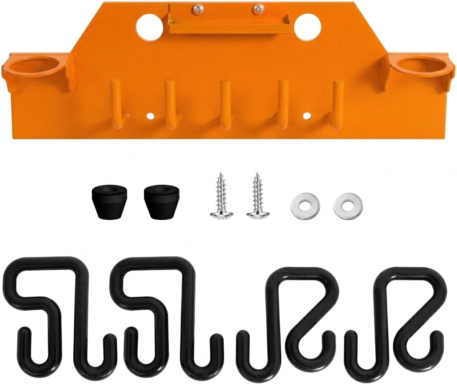 Heavy Duty Lineman Tool Board for Bucket Trucks | 1000 lbs Capacity Tool Organizer with 2" & 3" Aerial Bucket Hooks, Linework Truck Accessories for Linemen