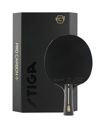 STIGA Raquette de Ping-Pong Pro Carbon + | Technologie Carbon