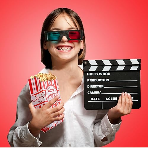 Miniatura 6 de 100 bolsas de papel para palomitas de maíz para fiestas, 1 onza, pequeñas porciones individuales vintage, contenedores de palomitas de maíz, bolsas