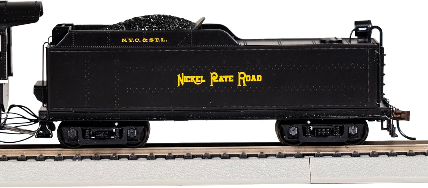Bachmann Trains - USRA Light 2-8-2 DCC Ready Locomotive - Nickel Plate #587 w/Long Tender - HO Scale