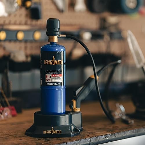 Miniatura 3 de Herramienta Bernzomatic FirePoint Creator, antorcha de mano de llama de precisión para uso con combustible Bernzomatic MAP-Pro o propano