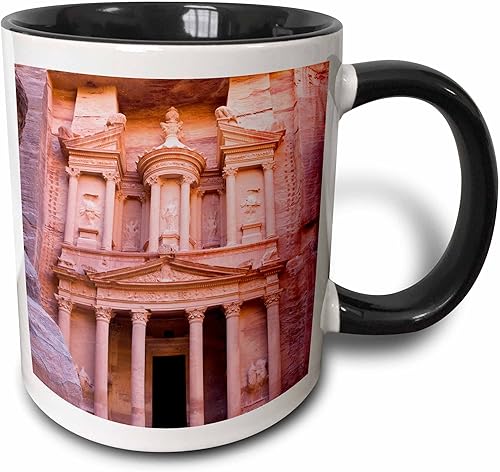 3D Rose 132786_4 - Taza de cerámica de dos tonos, 11 onzas, negroblanco