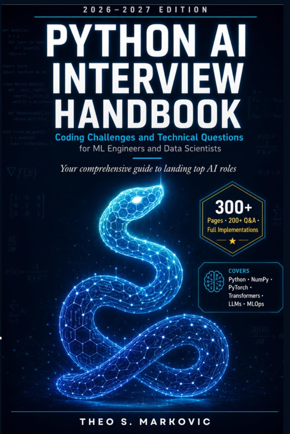 Python AI Interview Handbook: Coding Challenges and Technical Questions for ML Engineers and Data Scientists