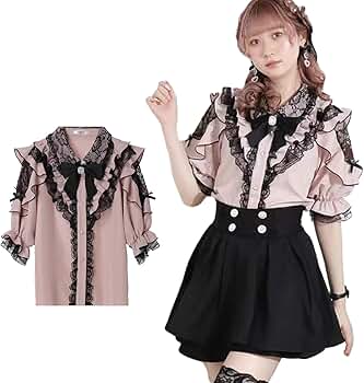 ぴいちゃん　LISSETTE フリル半袖 プチレディ】フリルTシャツ 2024春夏 ｜子供服&ベビー服