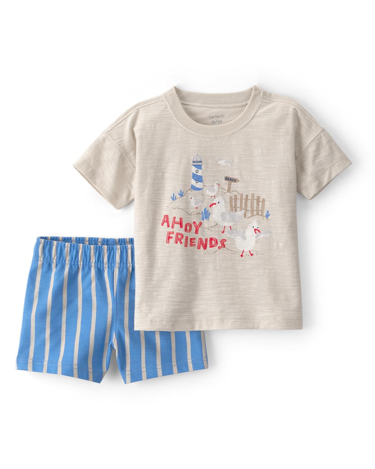 Carter's Baby Boy 2-Piece Top & Shorts Set | Button-Down Shirt & Pull-On Shorts | Breathable Summer Outfit - Review, Price and Buying Guide