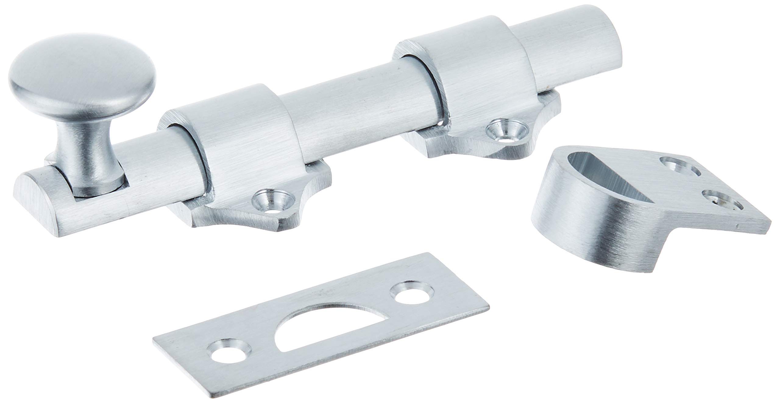 Cerrojo Deltana DDB425U26D de latón de 4 pulgadas para puertas holandesas de madera