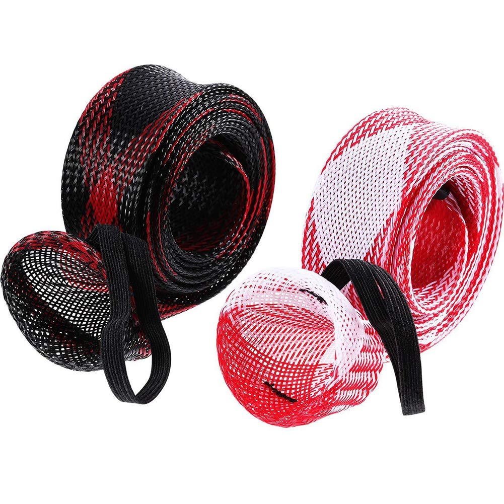 Hopowa Fishing Rod Cover, 8 Pieces Fishing Rod Cover 170 cm with Lanyard, Fishing Rod Protective Cover Fishing Accessories Tool - Image 3