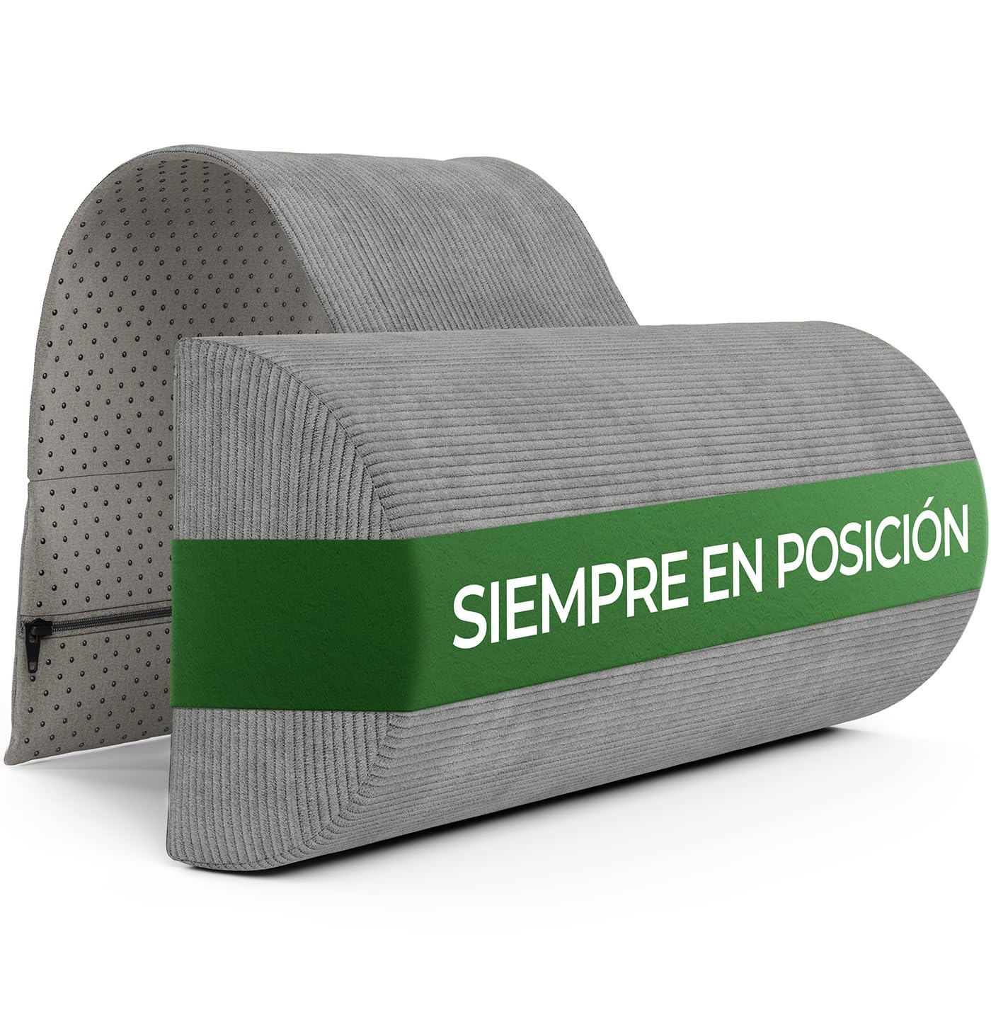 Reposacabezas cojin con contrapeso (100% Espuma viscoelástica) - Almohada Cervical, Cojines para sillas, Sofa, Lectura, Neck Pillow, Cuello, reposacabezas Coche