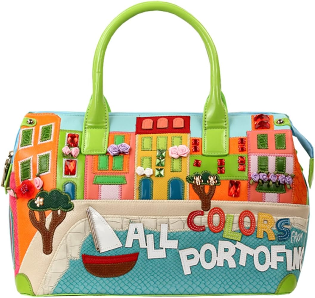 Tottyblu Bags"Portofino" Landscape Women's Handbag & Shoulder Bag