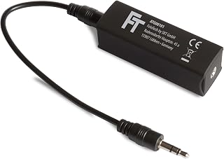 FeinTech ATG00101 Audio Ground Separator filtro de corriente 3.5 mm jack elimina el zumbido