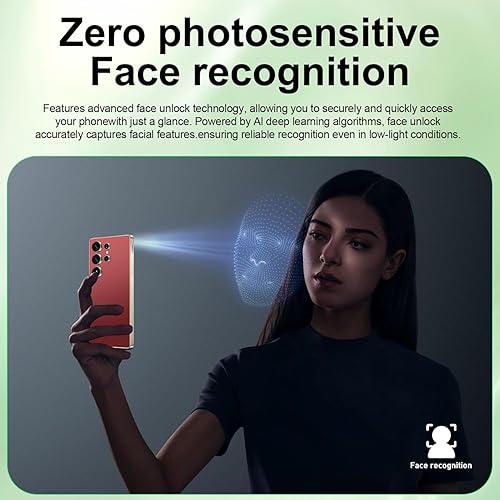 Miniatura 3 de Huness Teléfono celular I25 Ultra desbloqueado, bolígrafo integrado, teléfono desbloqueado de 12 + 512 GB, Android 14, batería de 7000 mAh, pantalla