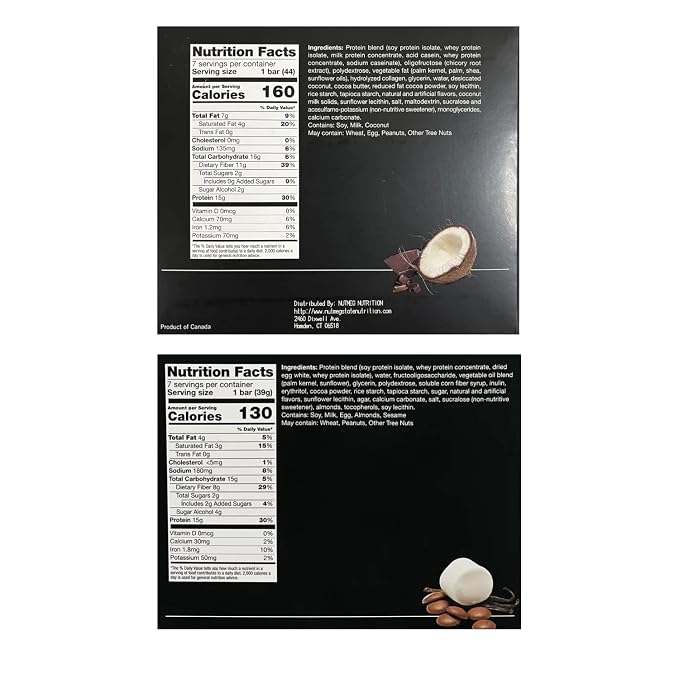 Protifit barra de proteína sabor coco 2 pack miniatura 2