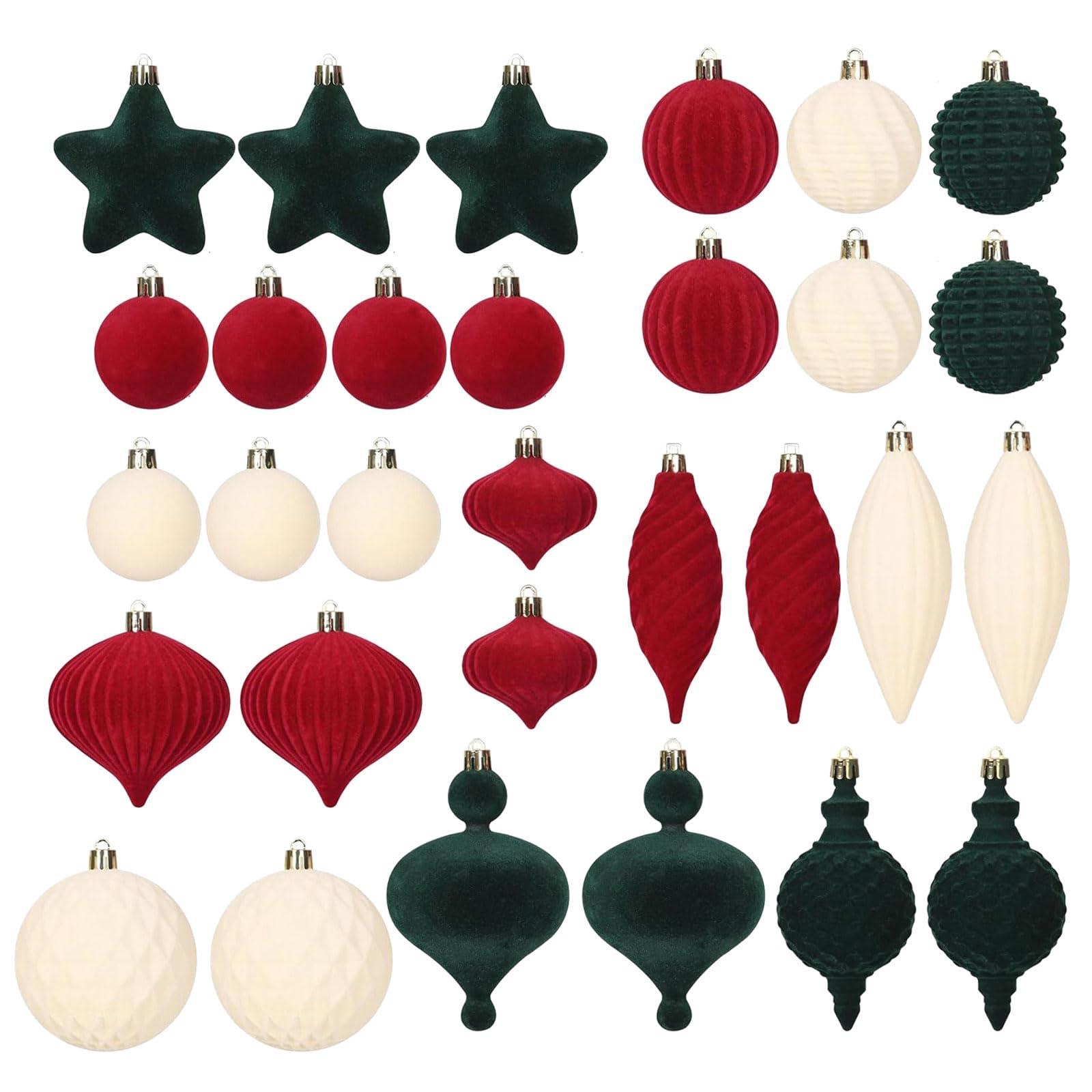Décoration de Noël brute polystyrène solide pour éviter la casse