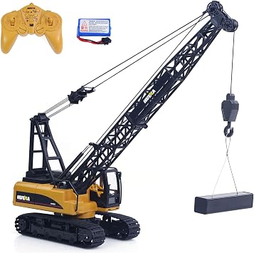 US in Stock, HUINA 572 15CH RC 1/14 Construction Crane Truck