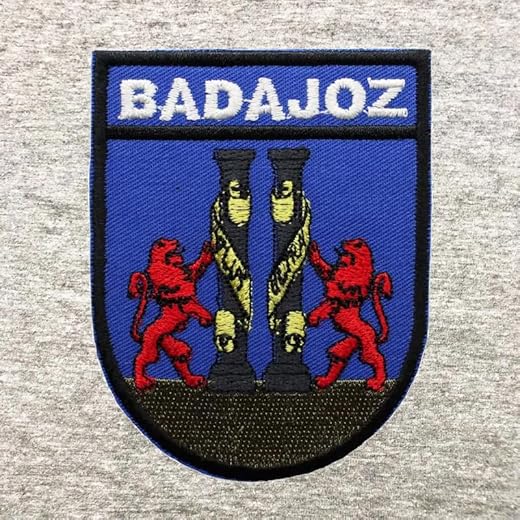 Parche bordado - Escudo de Badajoz (España)