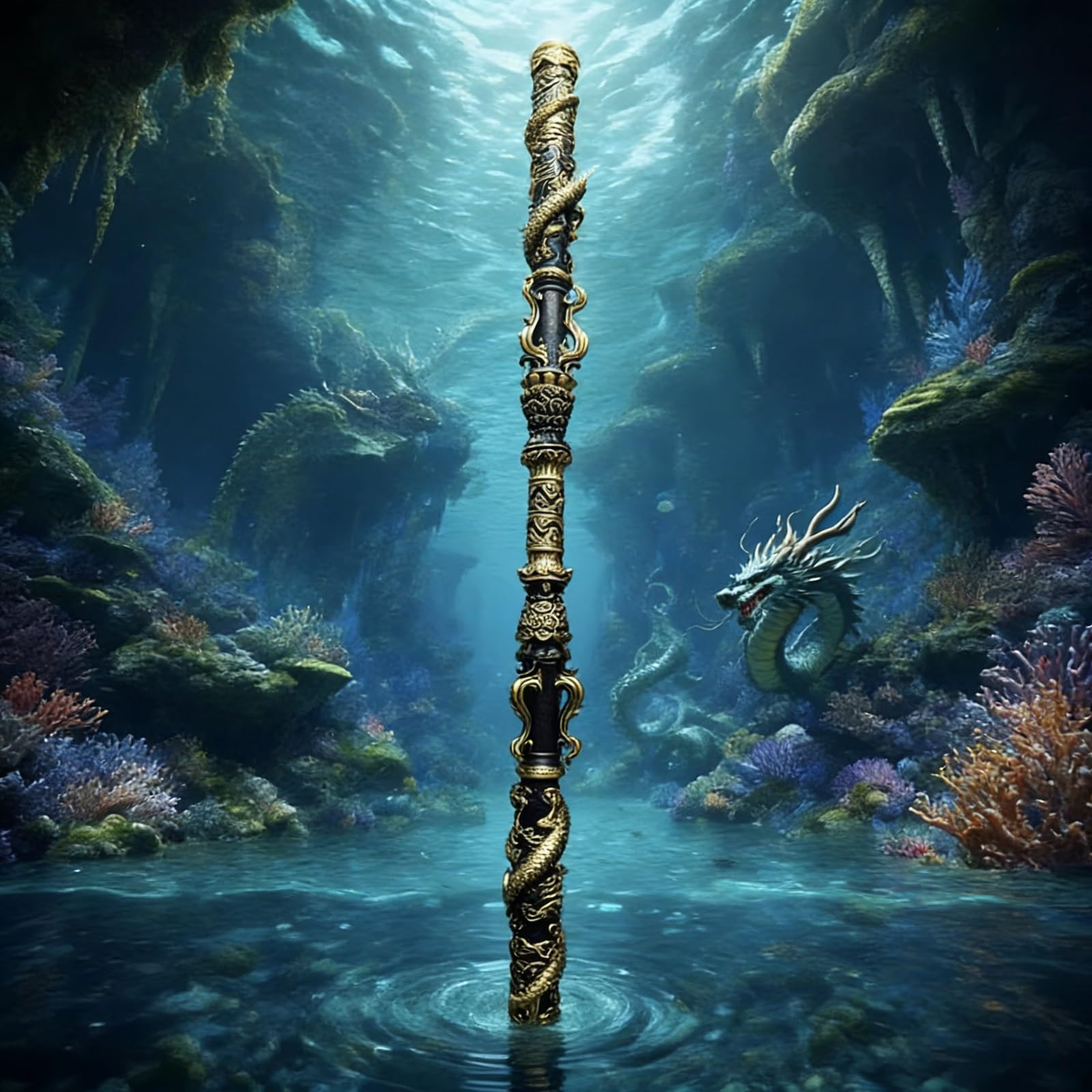 Kxjpiziyb One Color 76.7" Black Myth Wukong Ruyi Jingu Bang, Retractable Monkey King Staff, Chinese Mythology Cosplay Prop, For Collection, Decor & Performance