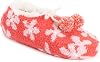 MUK LUKS Womens Cozy Ballerina Slipper with Sherpa Lining