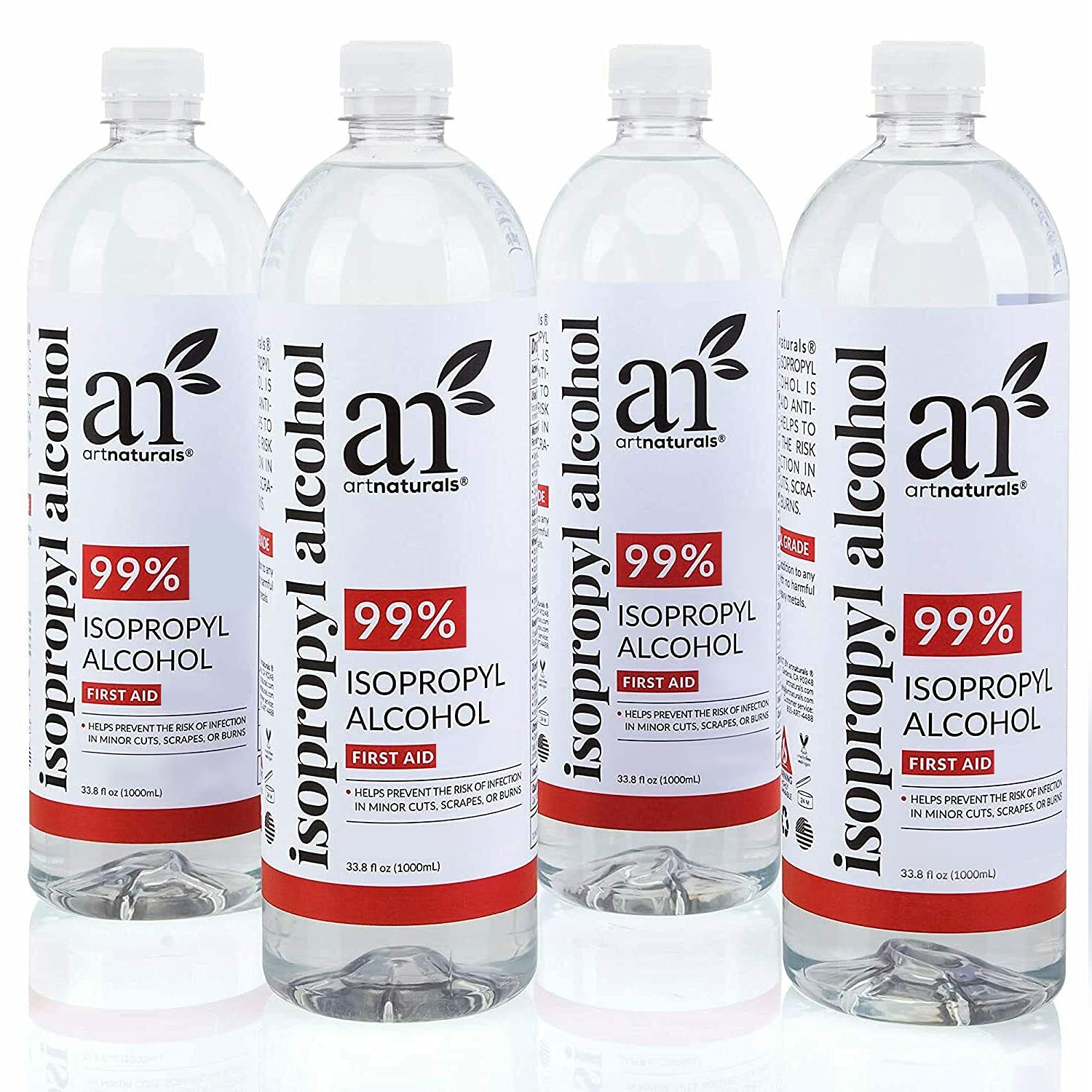 Buy Isopropyl Alcohol 70 Pure 8 Pack 1 Gallon 16OZ Bottles Made
