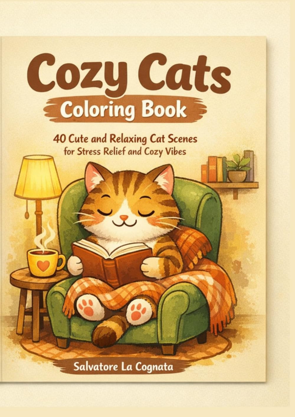 Cozy Cats Coloring Book