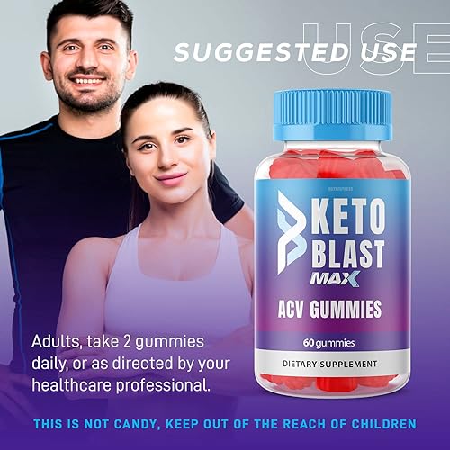Miniatura 4 de Nutrixpress Paquete de 1 gomitas Keto Blast Max ACV, gomitas de vinagre de sidra de manzana Blast Keto, Advance Formula Ketoblast Max, gomitas de