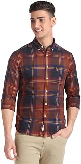 U.S. POLO ASSN. Men's Cotton Regular Fit Shirt Price In India