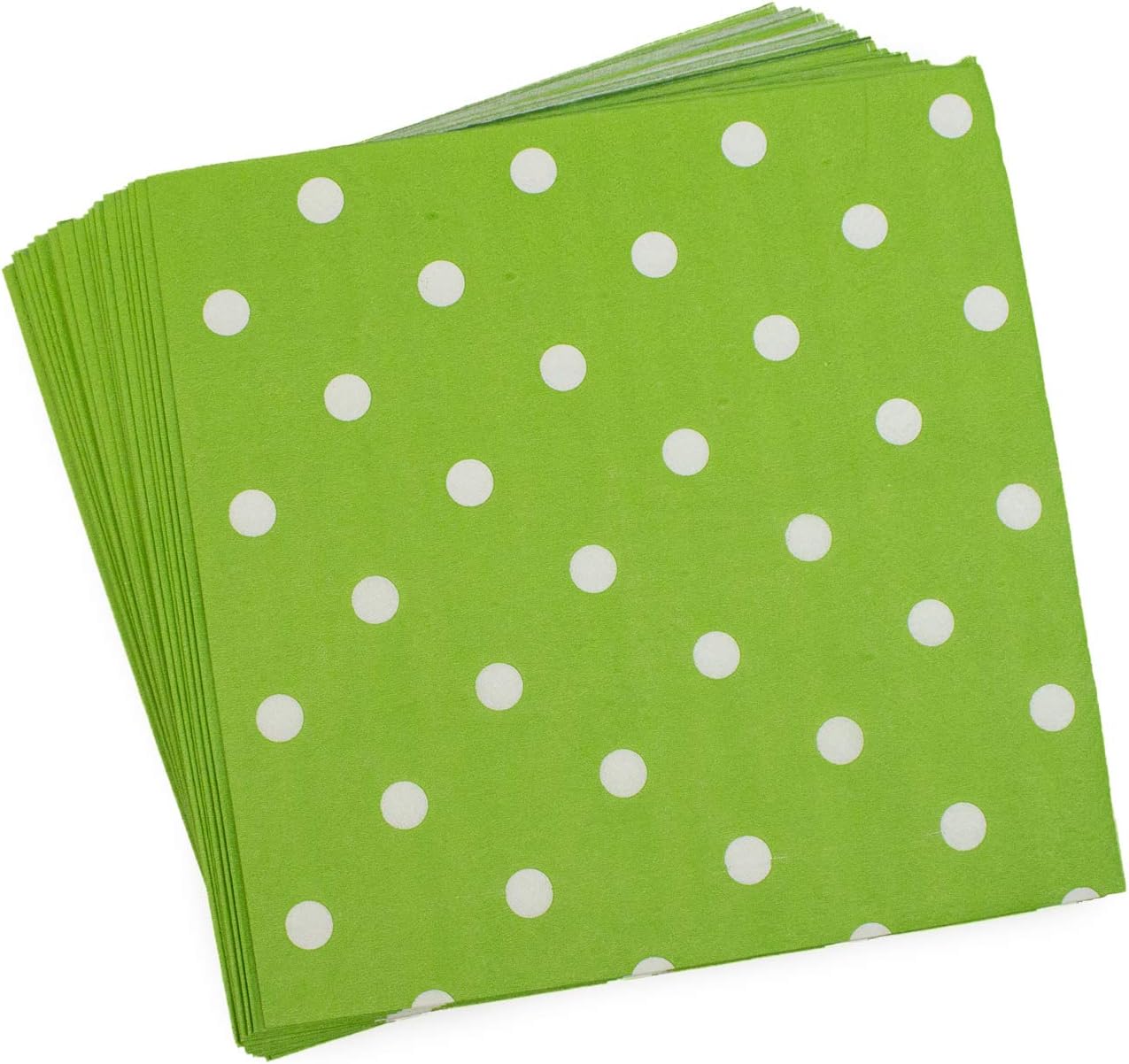 Best Seller Disposable Blue Striped Napkins - 100 Count Birthday Party Paper Napkins 13x13inch
